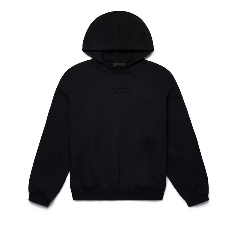 Fear of God Essentials Hoodie Jet Black