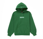 Supreme Box Logo Hooded Sweatshirt Sweatshirt (FW24) Green