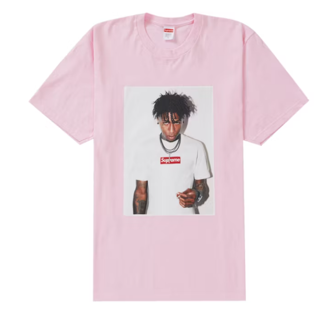 Supreme NBA Youngboy Tee Light Pink