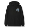 Anti social social club x fragment blue bolt hoodie (FW19) - black