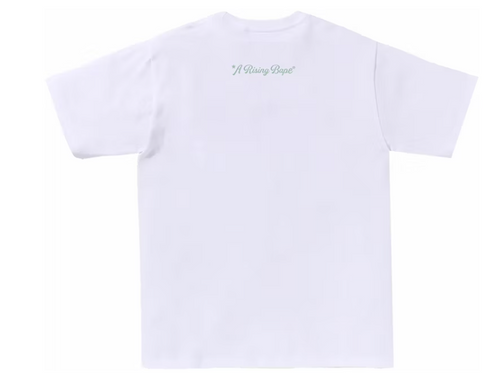 BAPE a rising bape photo tee - white