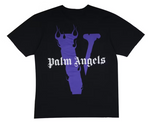 Vlone x Palm angels t-shirt - black/purple