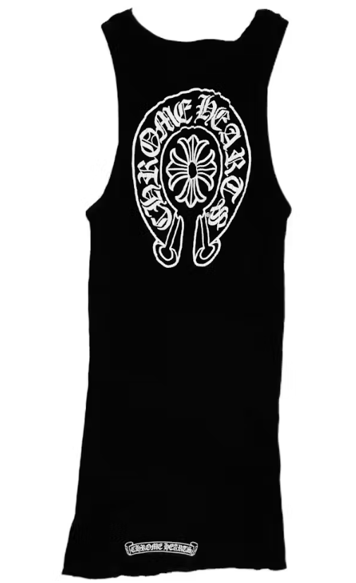 Chrome Hearts Horseshoe Tank Top Black