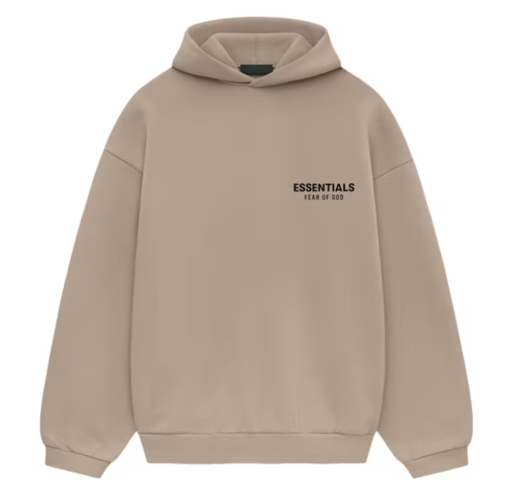 Fear of God Essentials Fleece Hoodie (FW24) Desert Sand