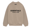 Fear of God Essentials Fleece Crewneck (FW24) Desert Sand