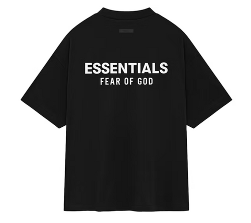 Fear of God Essentials Jersey Crewneck T-Shirt Black