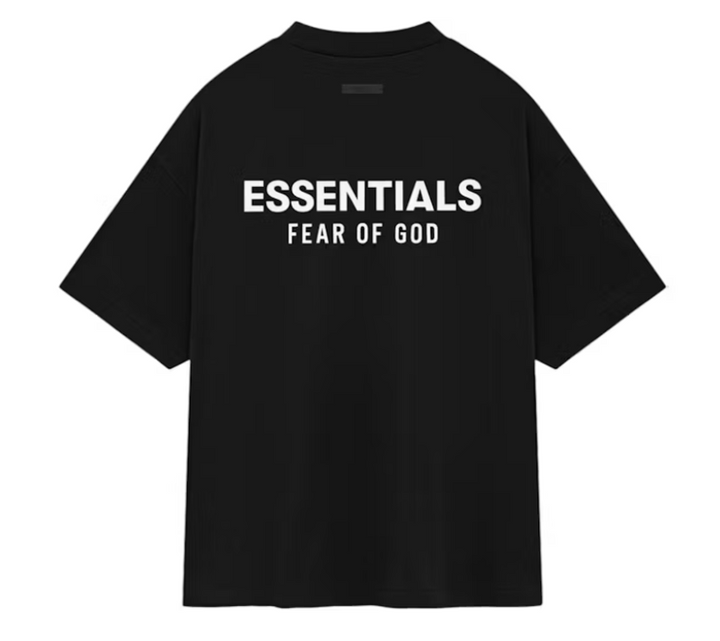 Fear of God Essentials Jersey Crewneck T-Shirt Black