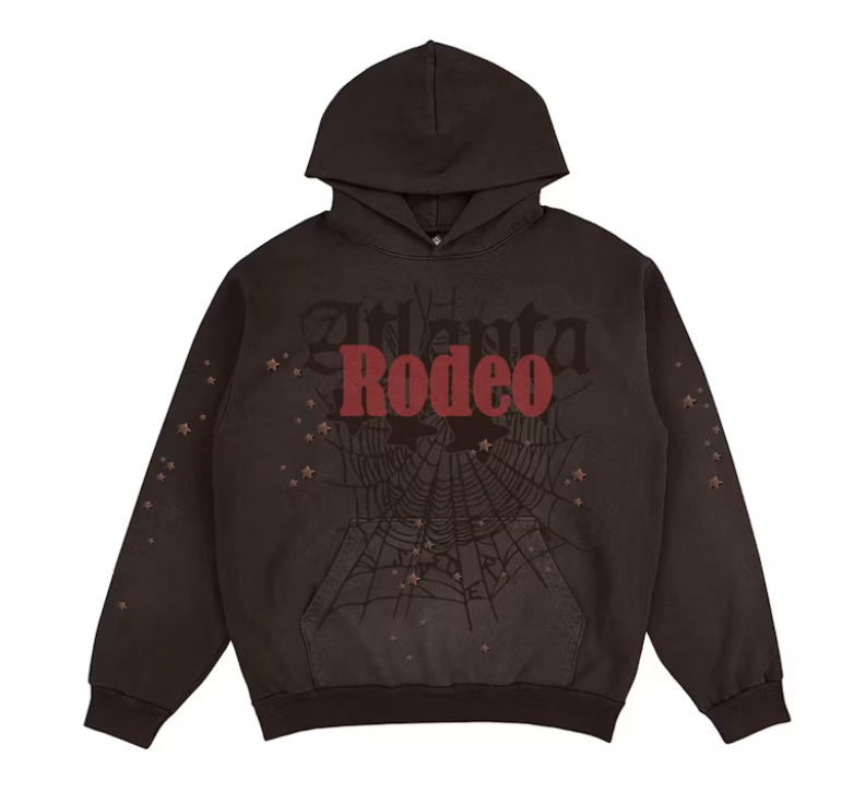 Travis Scott Cactus Jack x Sp5der Days Before Rodeo Hoodie Brown