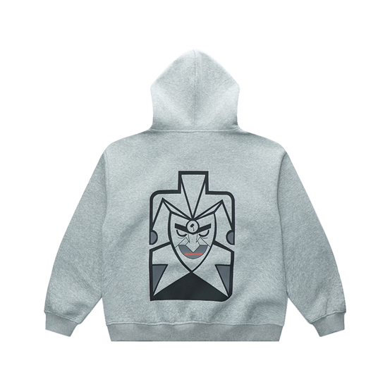 UNSHACKLEDUSKD Halloween Hoodie Gray