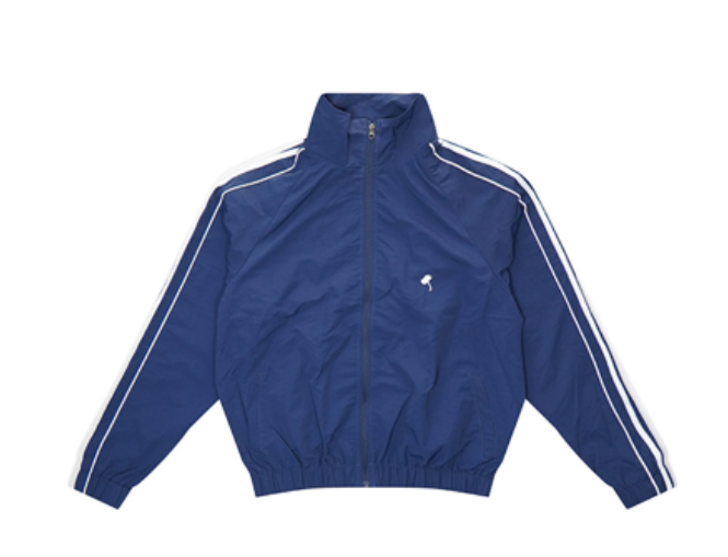 UNSHACKLEDUSKD Vintage Woven Side Stripe Jacket Blue