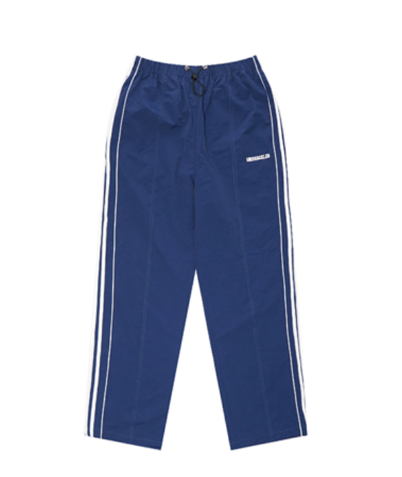 UNSHACKLEDUSKD Vintage Woven Side Stripe Sweatpants Blue