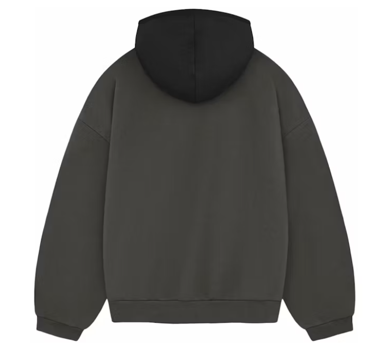 Fear of God Essentials Nylon Fleece Hoodie Ink/Jet Black