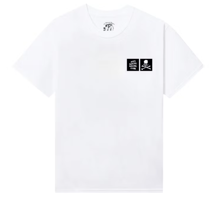 Anti Social Social Club x Mastermind Mmotch Tee White