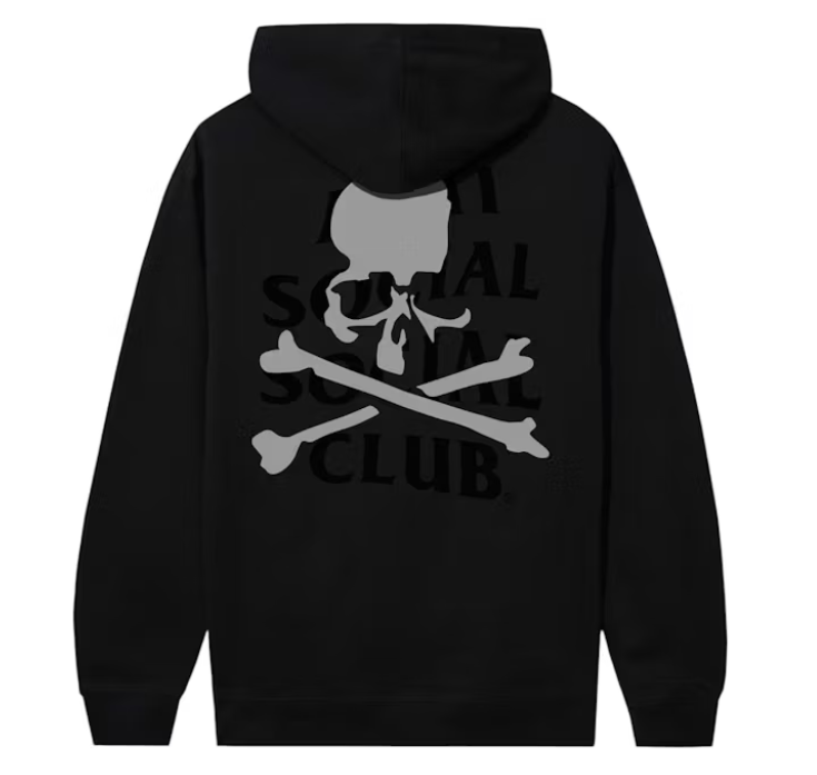 Anti Social Social Club x Mastermind Mind Hoodie Black