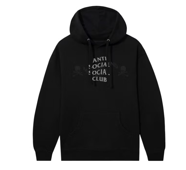 Anti Social Social Club x Mastermind Mind Hoodie Black