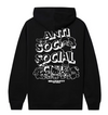 Anti Social Social Club x Hello Kitty Weird Hoodie Black