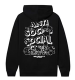 Anti Social Social Club x Hello Kitty Weird Hoodie Black