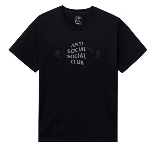 Anti Social Social Club x Mastermind Mind Tee Black