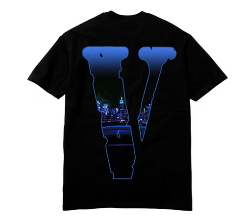 Pop Smoke x Vlone Armed And Dangerous T-shirt Black