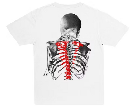 Vlone x Never Broke Again Bones T-shirt White