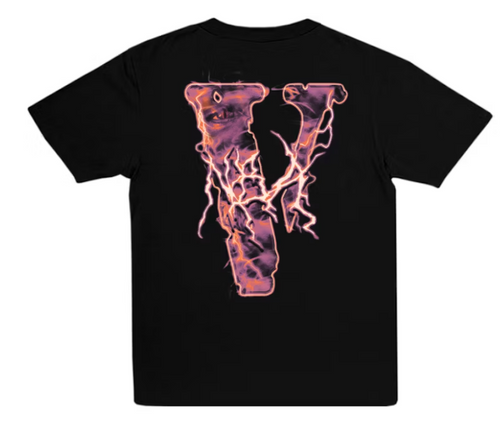 Vlone x Never Broke Again Eyes T-shirt Black