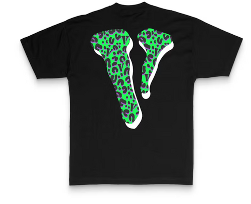 Vlone Rodman Cheetah Tee Black