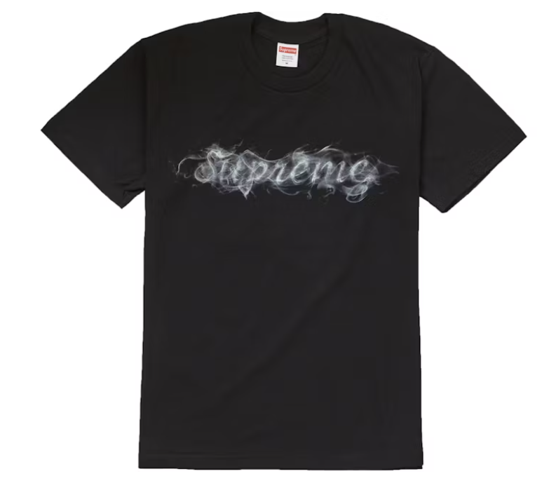 Supreme Smoke Tee Black