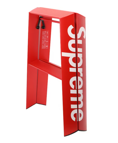 Supreme Lucano Step Ladder Red