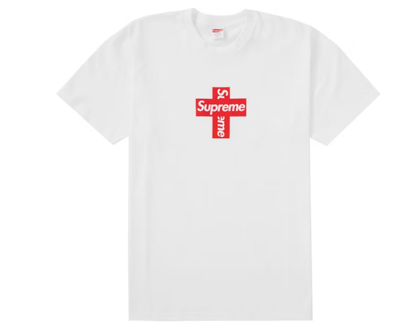 Supreme Cross Box Logo Tee White