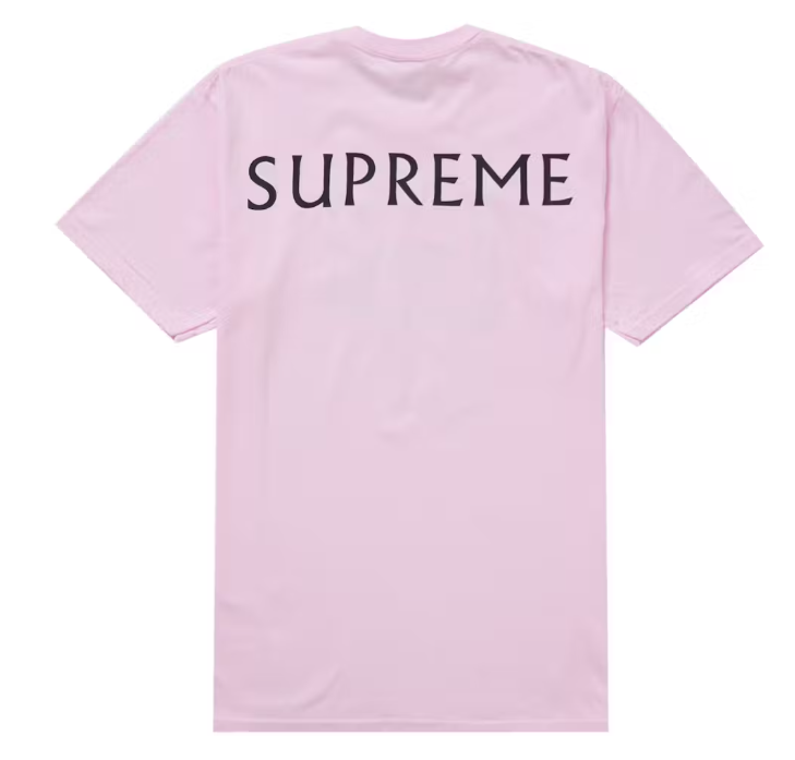 Supreme/Damien Hirst Tee Light Pink