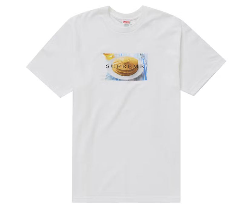 Supreme Pancakes Tee White