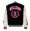 Sp5der Division 5 Varsity Jacket Black
