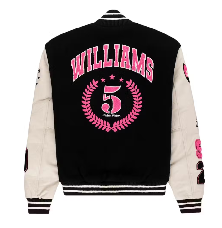 Sp5der Division 5 Varsity Jacket Black