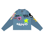Rhime Let's Open Skrrt Jacket Blue