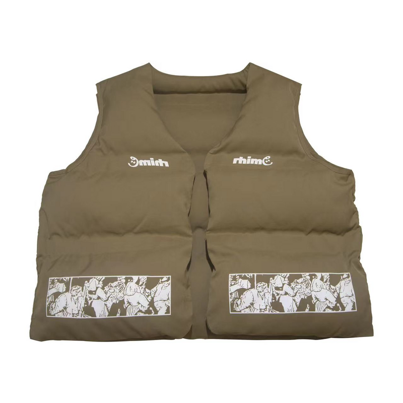 Basic Logo Puffer Vest