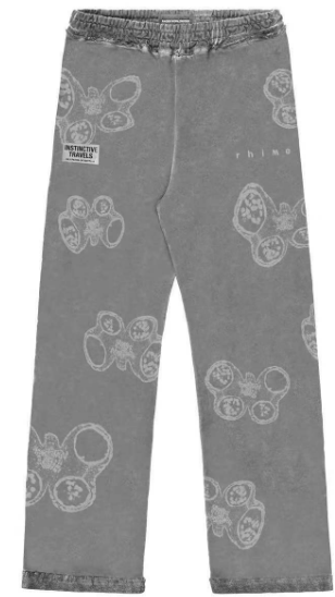 Rhime Floralien Sweatpants Gray