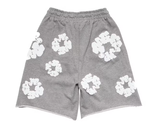 Denim Tears The Cotton Wreath Shorts Grey