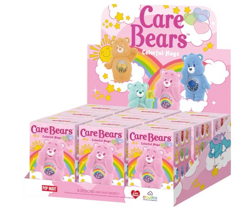 Pop Mart Care Bears Colorful Hugs Series Figures Sealed Case