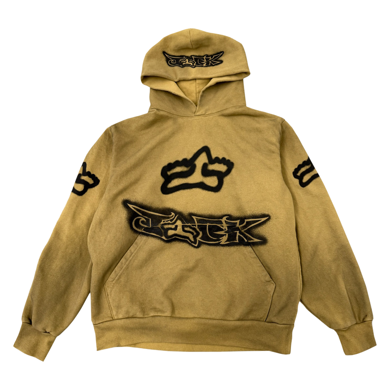 Complexcon 2024 Cactus Jack Fox Racing Tan Hoodie