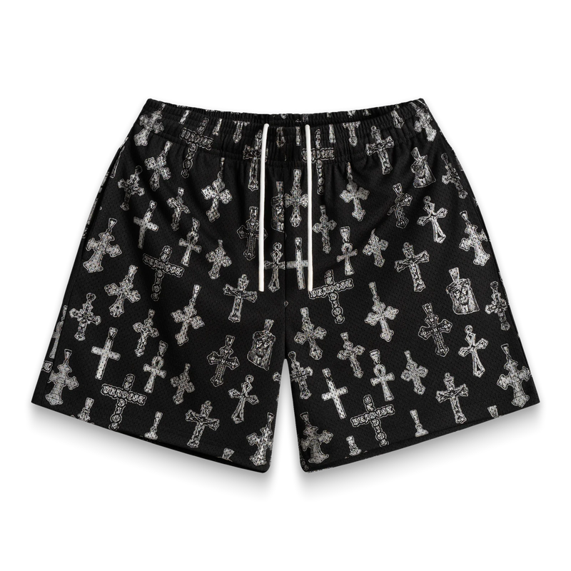 Bravest Studios Black Saint Shorts