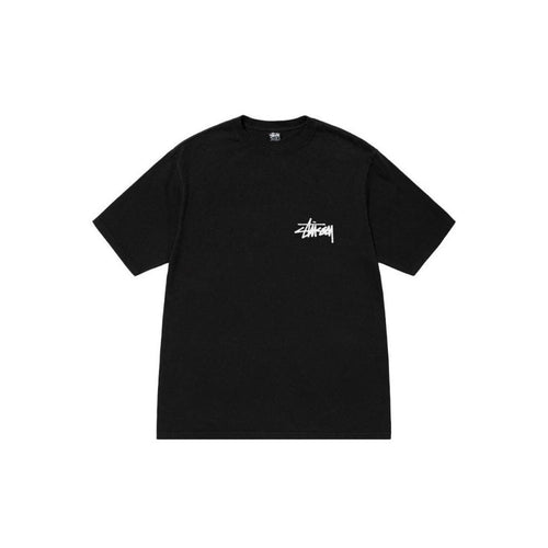 Stussy OLD PHONE TEE PIGMENT DYED Black