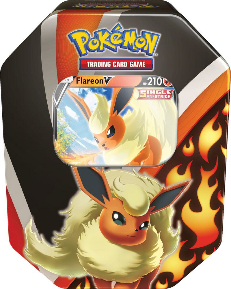 Pokemon Eevee Evolutions Tin (Flareon V)