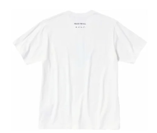 KAWS x Uniqlo Peace For All S/S Graphic T-shirt White