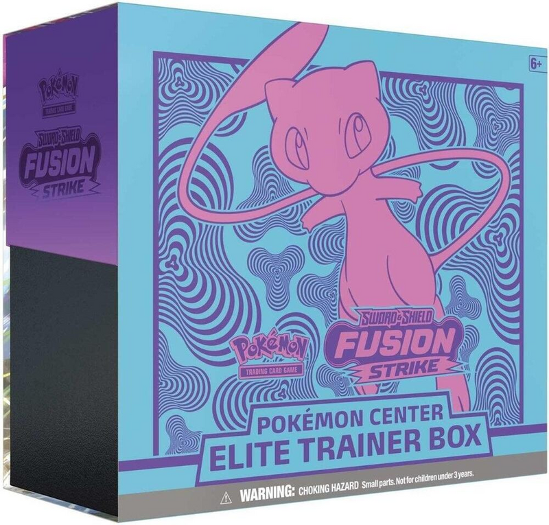 Pokemon TCG Fusion Strike Pokemon Center Elite Trainer Box