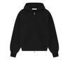 Fear of God Essentials Classic Fleece Zip-Up Hoodie Jet Black
