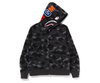 BAPE Color Camo Shark FulZip Hoodie Black