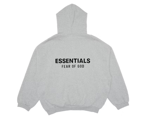 Fear of God Essentials Fleece Hoodie Light Heather Gray