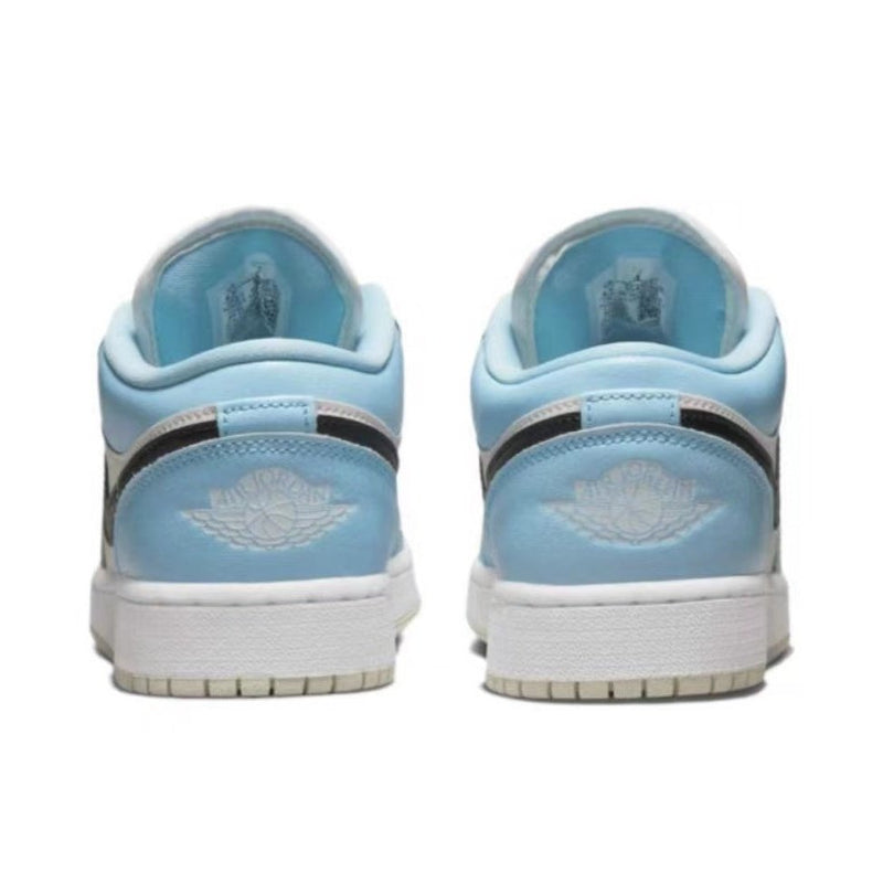 Jordan 1 Low Ice Blue Black (GS)