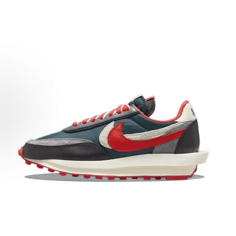 Nike LD Waffle sacai Undercover Midnight Spruce University Red