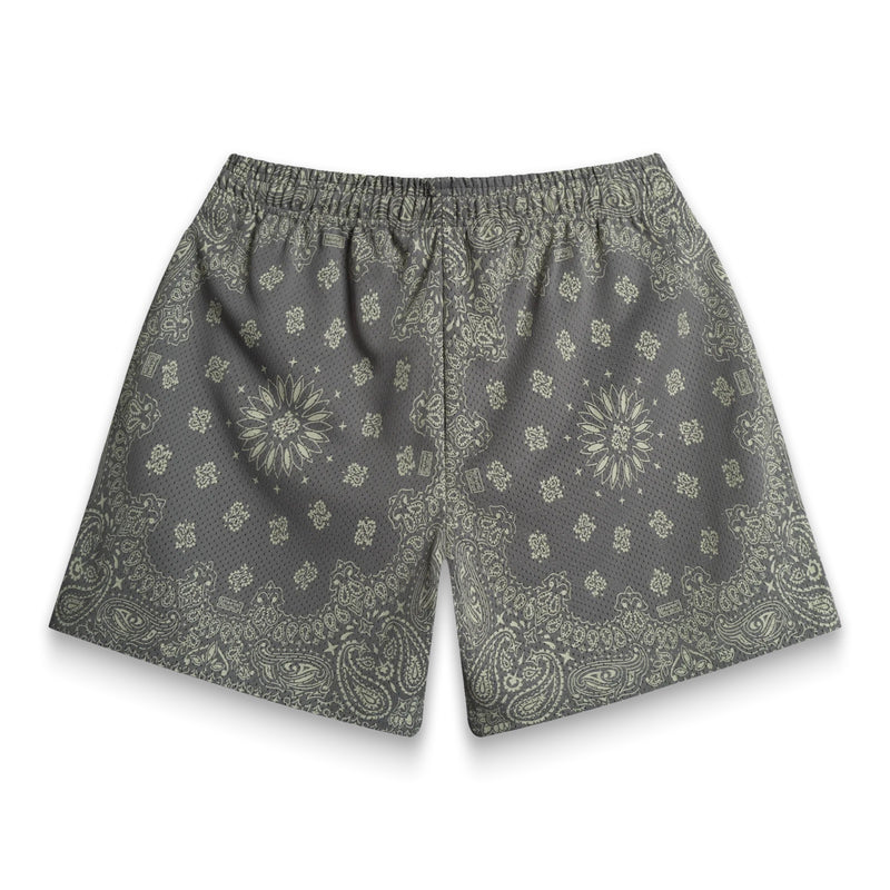 Bravest Studios Paisley Concrete Shorts